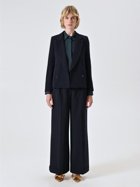Tailleur donna Rinascimento taglio over autunno inverno 2025 2026