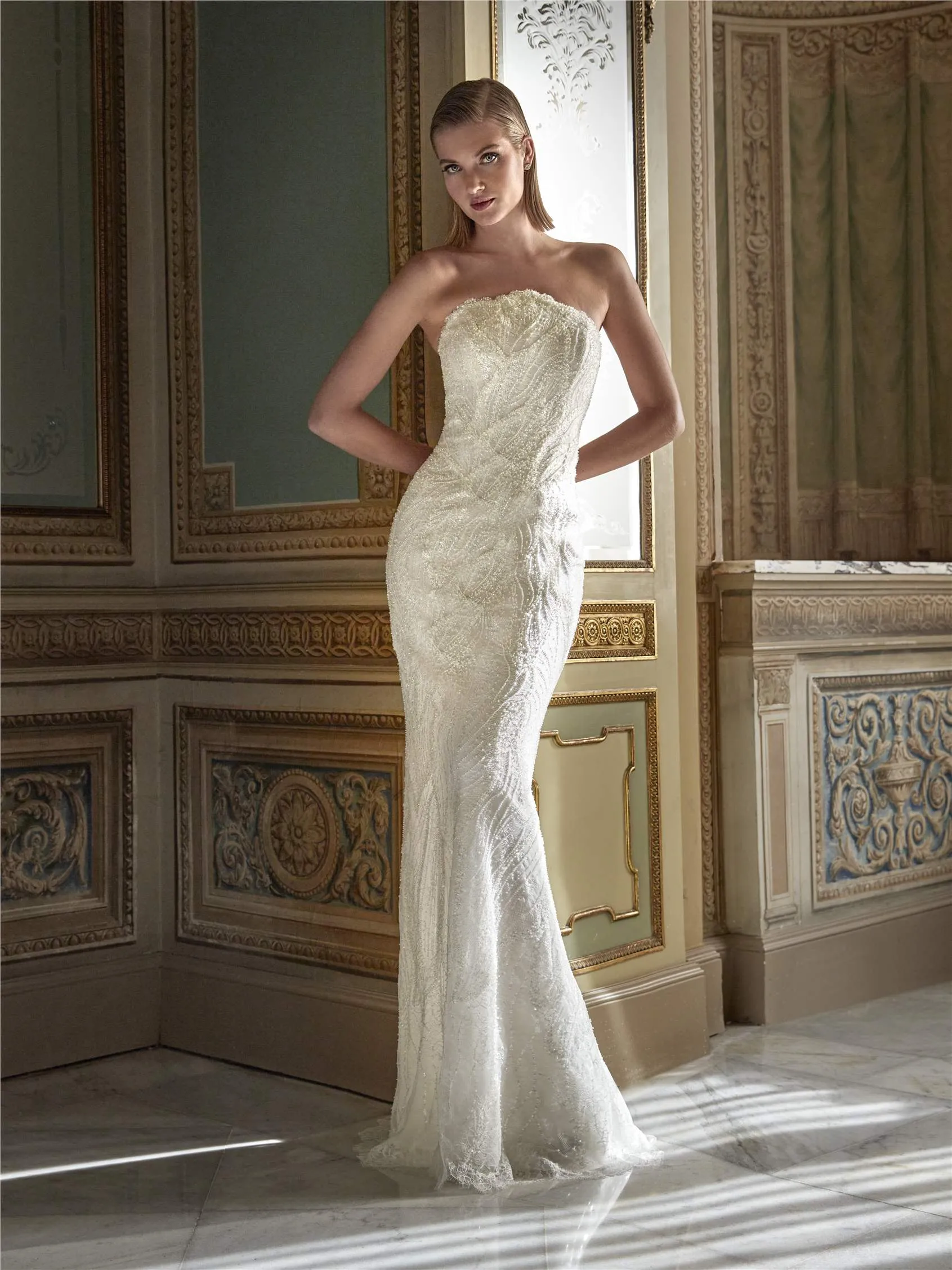 Vestito da sposa Pronovias 2026 trasformabile