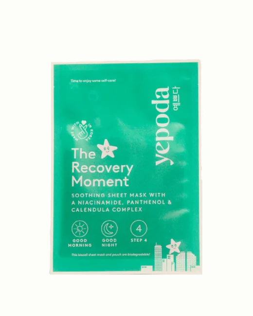 Yepoda maschera in tessuto viso Recovery Moment