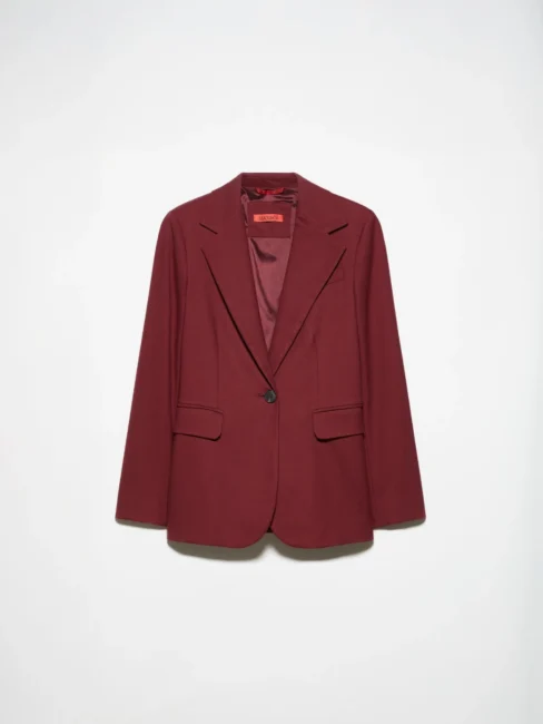 Blazer bordeaux a tinta unita MAX&Co Blazer bordeaux a tinta unita MAX&Co
