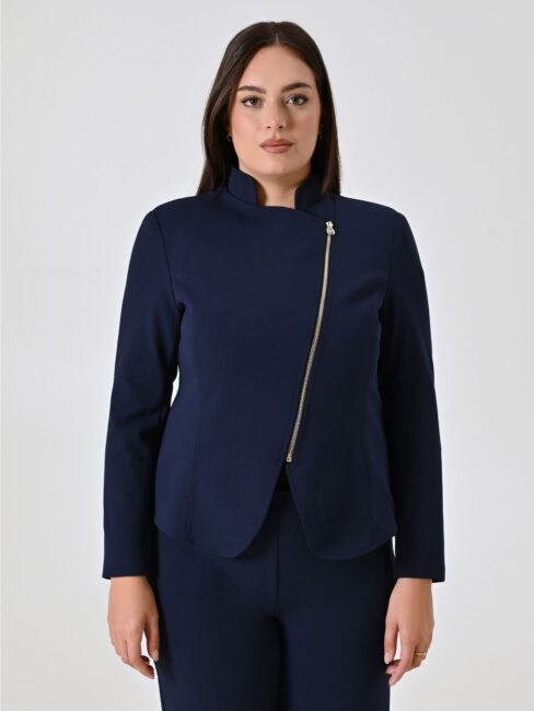 Giacca con zip asimmetrica Rinascimento Giacca con zip asimmetrica Rinascimento