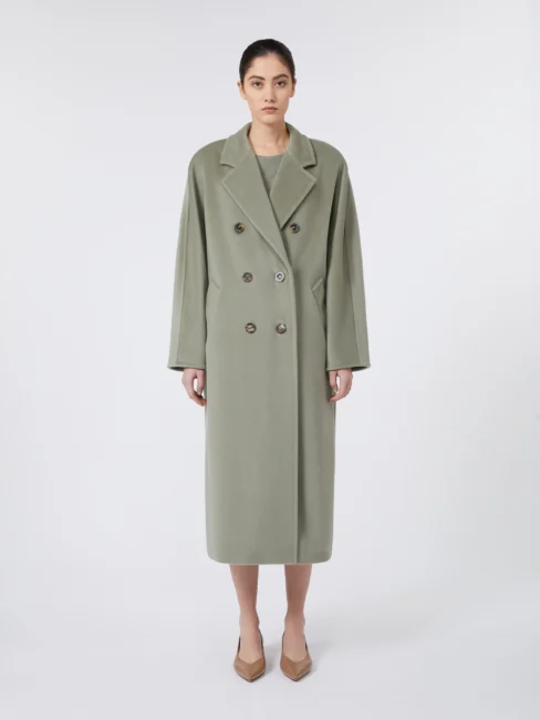 Max Mara cappotto modello 101801 colore verde salvia inverno 2025 2026 Max Mara cappotto modello 101801 colore verde salvia inverno 2025 2026