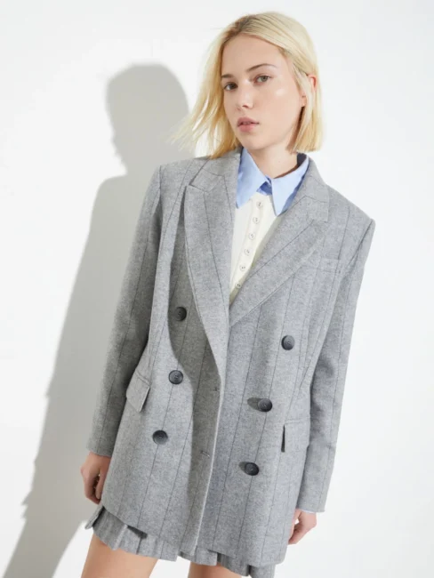 Nuovo Tailleur MAX&Co in flanella di lana Nuovo Tailleur MAX&Co in flanella di lana