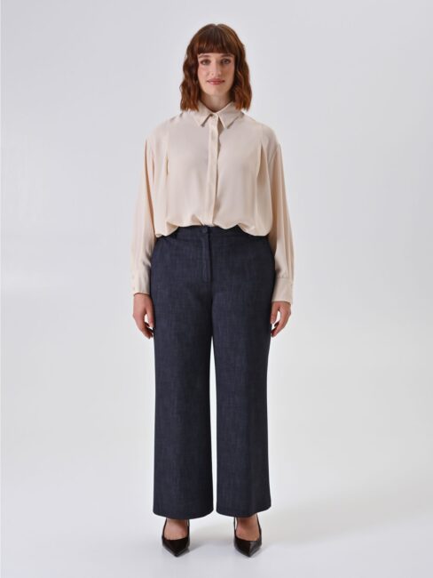 Pantaloni effetto denim stretch Rinascimento Pantaloni effetto denim stretch Rinascimento