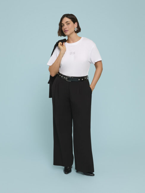 Pantaloni wide leg Fiorella Rubino Pantaloni wide leg Fiorella Rubino