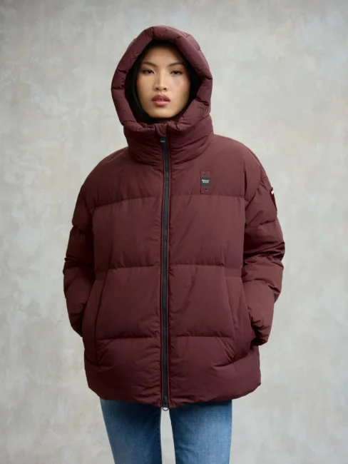 Caldo piumino Blauer donna collezione inverno 2025 2026 rosso bordeaux