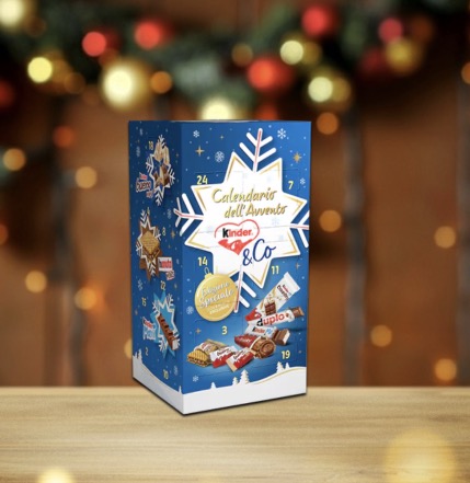 Calendario Avvento 2025 Kinder per adulti