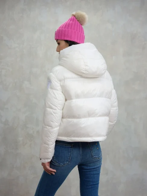 Giubbotto corto bianco Blauer USA