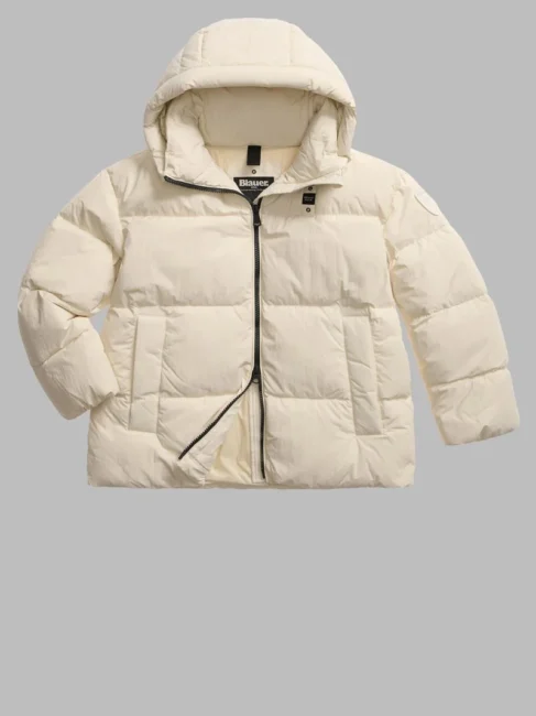 Giubbotto donna Blauer colore bianco