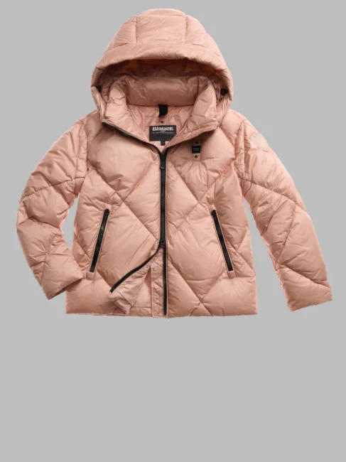 Giubbotto lucido Blauer rosa pallido