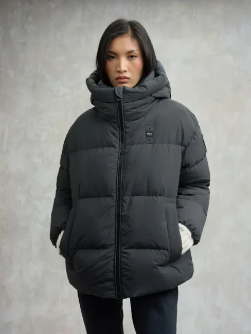 Nuovo piumino donna BLAUER USA grigio