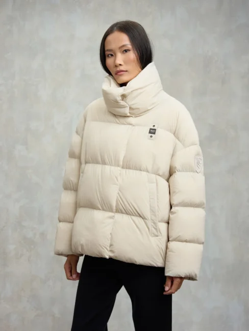 Piumino corto donna Baluer Usa collezione inverno 2025 2026