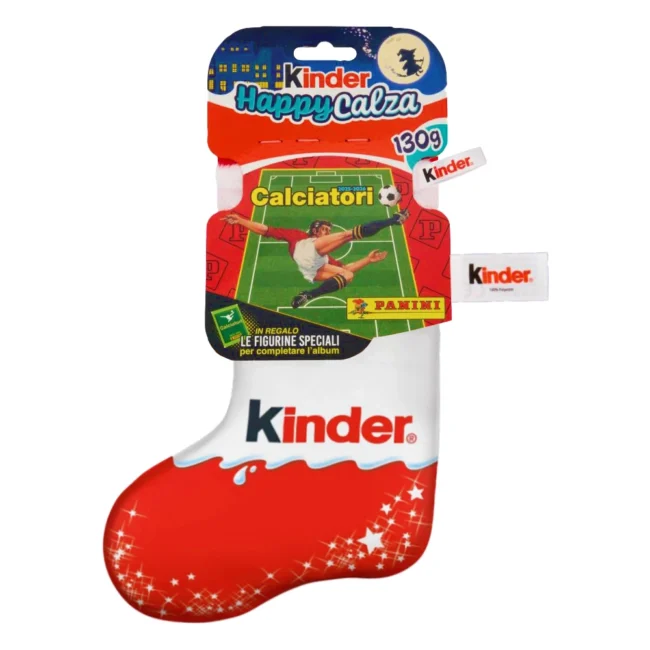 Calza Befana Kinder 2026 I Calciatori Panini