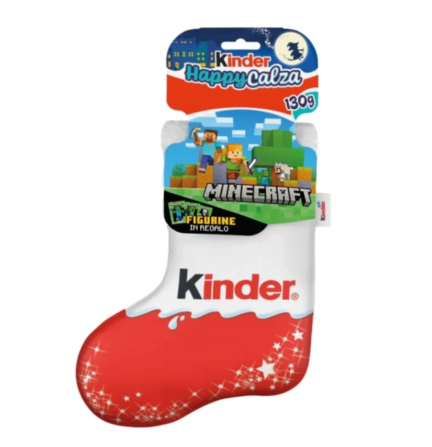 Calza Befana Kinder 2026 Minecraft