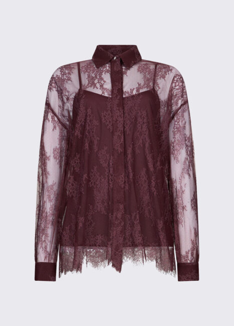 Camicia in pizzo trasparente Liu Jo