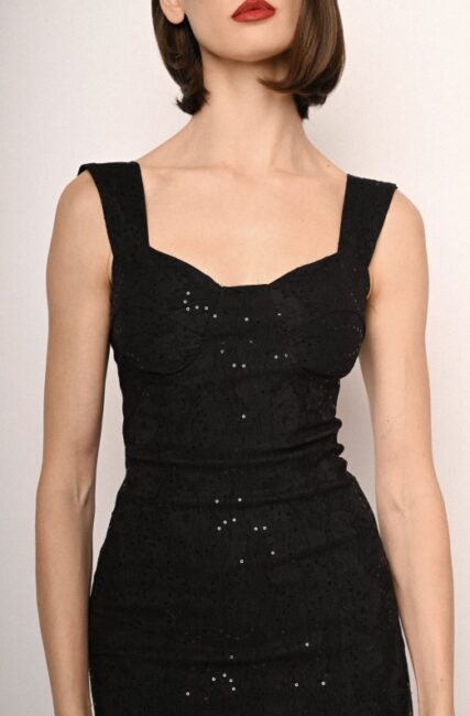 Dettaglio tessuto abito Nuna Lie