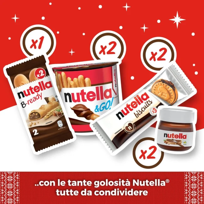 Dolci nutella Calza