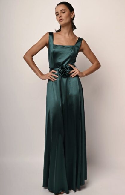 Nuna Lie abito lungo da sera