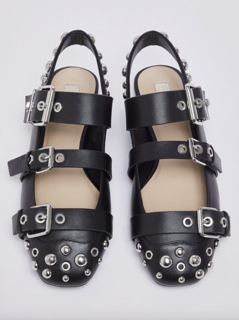 Ballerine slongback Liu Jo con borchie