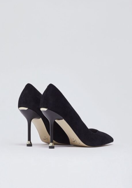 Eleganti decolletè in camoscio nero LIU JO 2026