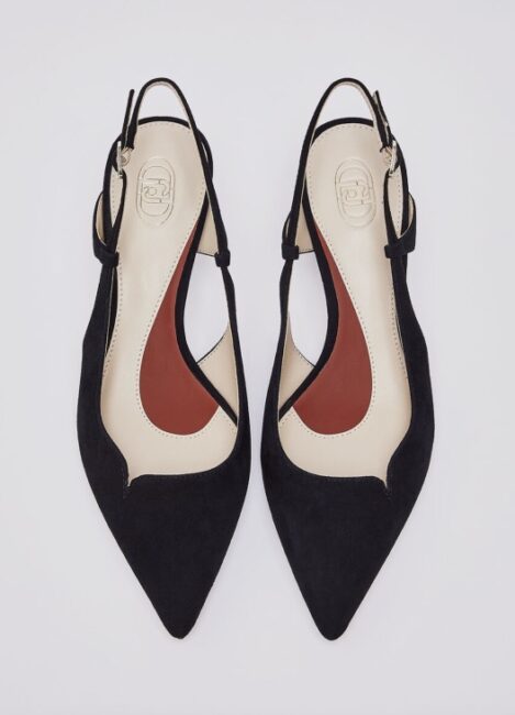 LIU JO sandali in camoscio nero