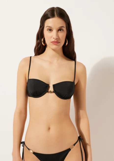 Bikini Calzedonia nero Minimal Fit
