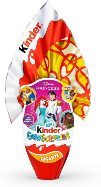 Disney Princess Uovo di Pasqua Gigante 2026 Kinder Disney Princess Uovo di Pasqua Gigante 2026 Kinder