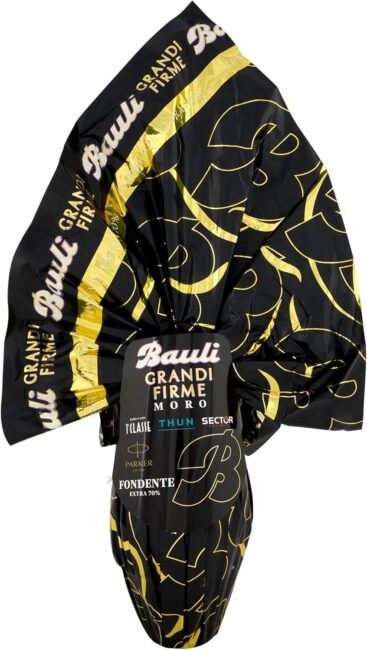 Uovo di Pasqua Bauli 2026 Grandi Firme Fondente Extra Uovo di Pasqua Bauli 2026 Grandi Firme Fondente Extra