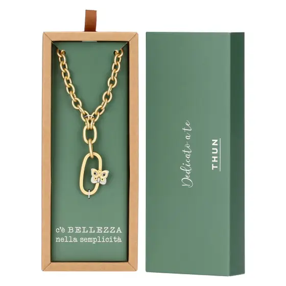Collana con ciondolo a catena THUN