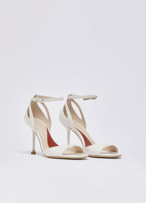 Sandali in vernice bianca LIU JO