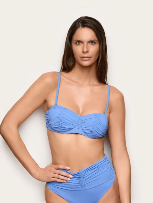 Bikini azzutto drappeggiato Yamamay modello Iconic