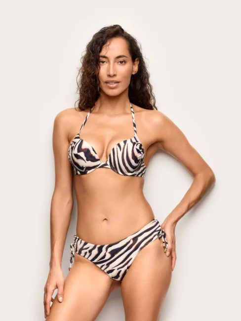 Bikini push up con brasiliana