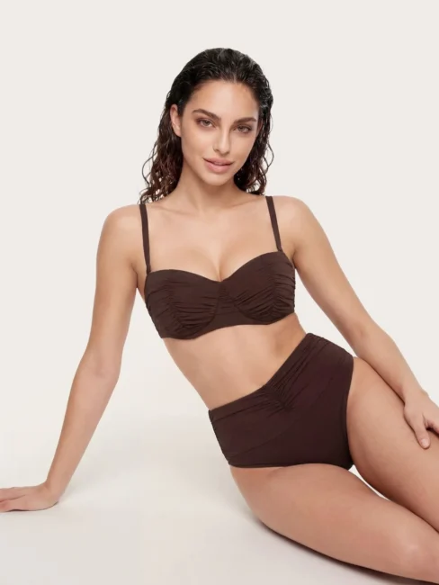 Costume da bagno con reggiseno a fascia imbottita e slip alto Yamamay 2026