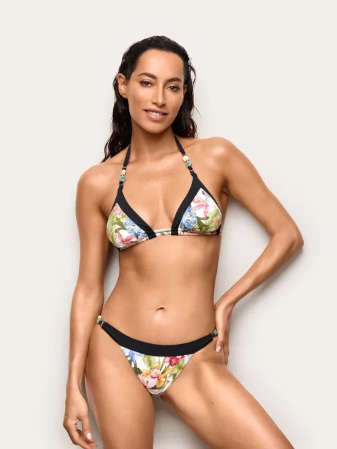 Costume due pezzi con reggiseno a triangolo e brasiliana Yamamay