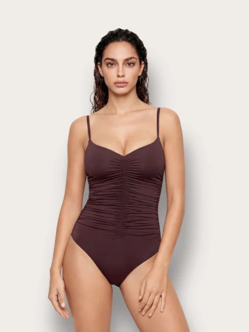 Costume intero drappeggiato Yamamay modello Iconic 2026