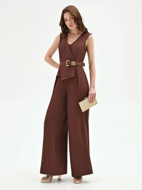 Look da cerimonia con tuta intera elegante Rinascimento estate 2026