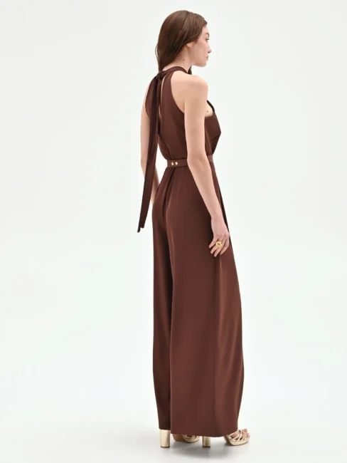 Tuta intera con pantaloni palazzo