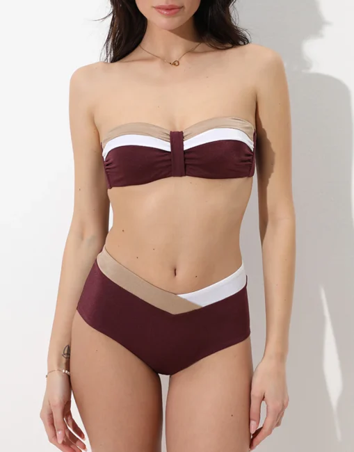 Bikini a fascia con slip a vita alta Lovable 2026