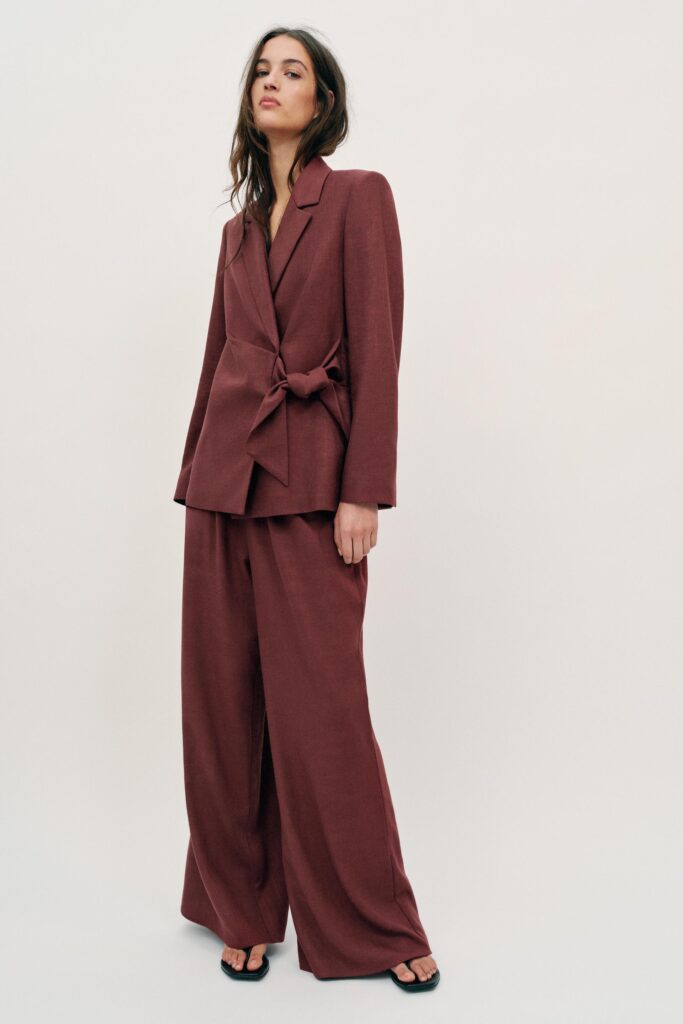 Completo in lino ZARA