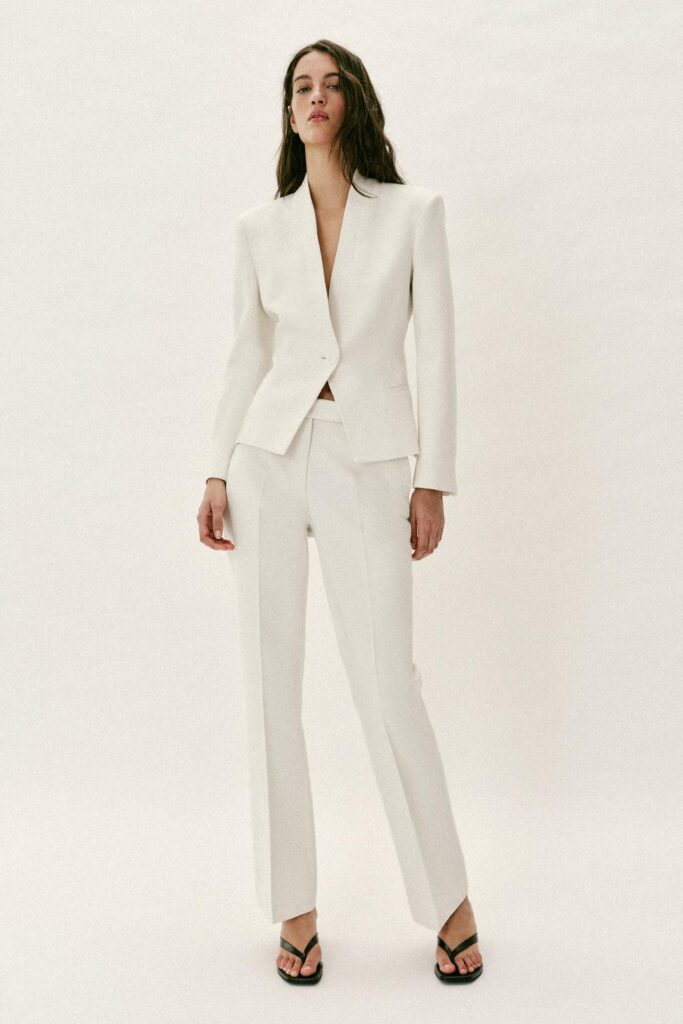 Tailleur bianco Zara