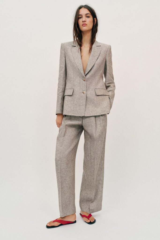 Zara Tailleur estivo in lino donna