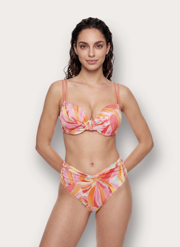 Bikini con reggiseno a balconcino e slip alto Yamamay