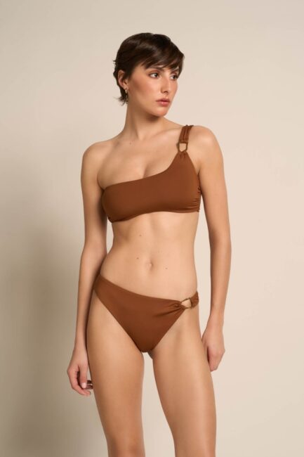 Bikini con top monospalla Goldenpoint estate 2026