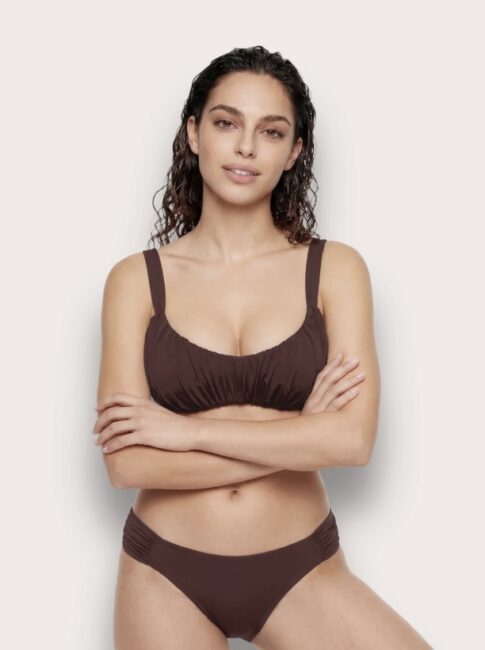 Bikini marrone con top bralette Yamamay 2026 Bikini marrone con top bralette Yamamay 2026