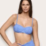 Costume con reggiseno a fascia e slip alto Yamamay