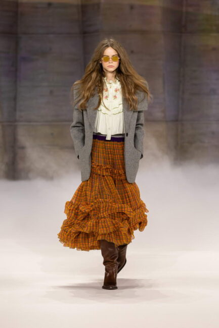Fantasia tartan tendenze invernali moda Fantasia tartan tendenze invernali moda
