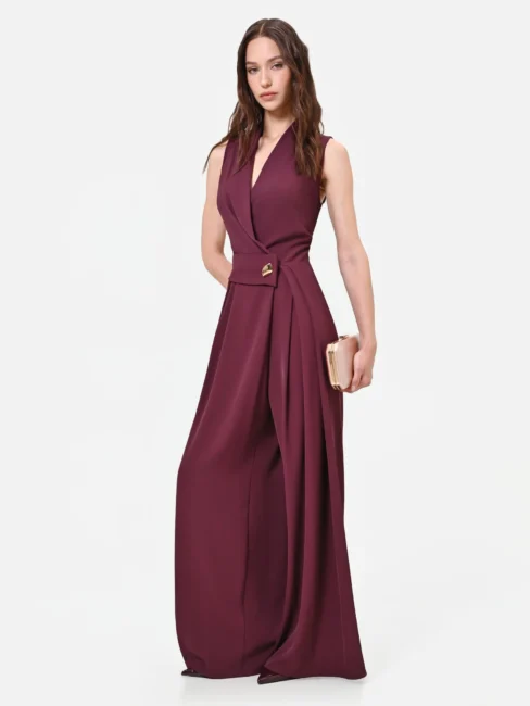 Rinascimento Tuta intera elegante con pantalone palazzo