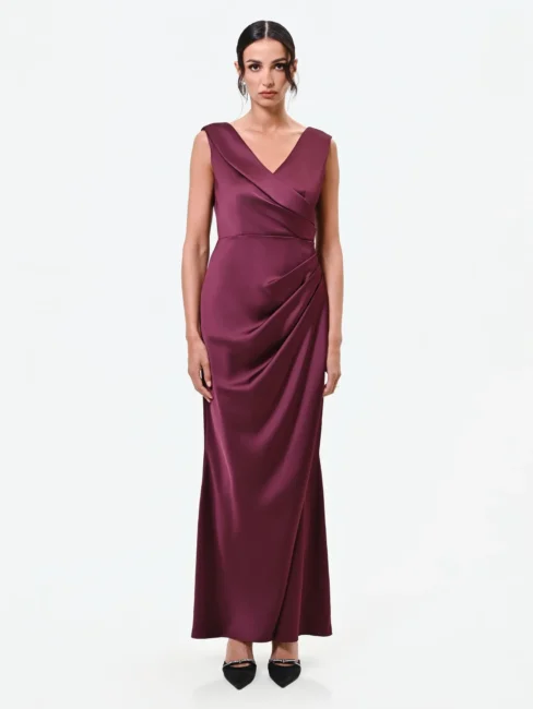 Rinascimento vestito lungo elegante nuova collezione autunno inverno 2026
