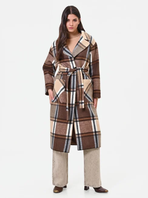 Cappotto a vestaglia Rinascimento a quadri Cappotto a vestaglia Rinascimento a quadri