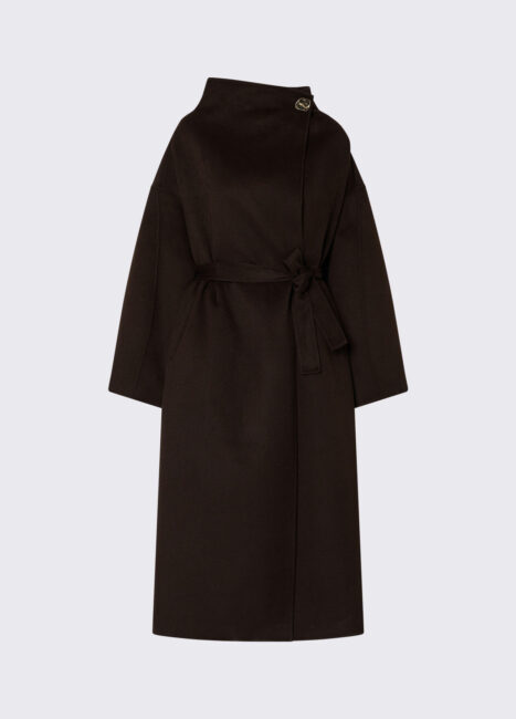 Cappotto con cintura Liu Jo marrone Cappotto con cintura Liu Jo marrone